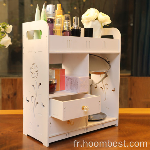 Organisateur d&#39;étagère de rangement pour cosmétiques pour outils de maquillage